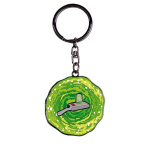 Abykey387 Rick & Morty Keychain Portal Gun Gadget