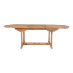 S&ouml;&ouml;gilaud Salamanca, pikendatav, teak puit