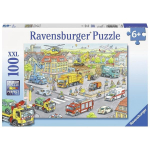 pusle ravensburger 100 tk s&otilde;idukid linnas