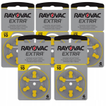 Rayovac Extra PR70 10 elementi kuuldeaparaatide jaoks, 30 tk