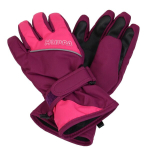 Huppa Laste talvekindad JASON, burgundy/ fuchsia, 7