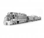 3D pusle Metal Earth Freight Train Set