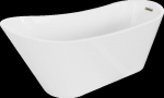 Vann Mexen Alta, 170 x 75 cm, White+Gold