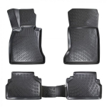 Auto kummimatid mustad 3D RIZLINE BMW 5 F10/F11 (2010-2013)