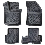 Auto kummimatid mustad 3D RIZLINE DACIA LODGY (2012-2021)