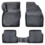 Auto kummimatid mustad 3D RIZLINE FORD FOCUS II (2004-2011)