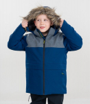 Icepeak laste jope 300g Kenner 50009-4*392, sinine/hall