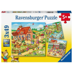 pusle ravensburgeri 3x49 tk puhkus maal