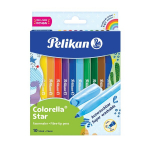 Viltpliiatsid Pelikan Colorella Star, 10 tk