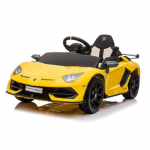 Elektriauto Lamborghini Aventador SVJ kollane
