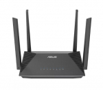 ASUS RT-AX52 - wireless router - Wi-Fi 6 - desktop | 3-port switch | AX1800 | 2.4 GHz (1 band) / 5 GHz (2 bands)