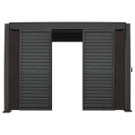 Lamellseina vahepaneel varikatusele MIRADOR, tumehall deco