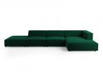 Pehme nurgadiivan Cosmopolitan Design Arendal 5, roheline