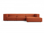 Pehme nurgadiivan Cosmopolitan Design Arendal 4, oranž