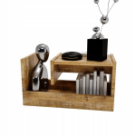 Diivanilaud Trio 3in1, 60x33x34cm, pruun