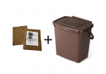 Mikrobioloogilise filtriga &auml;mber (+2 lisafiltrit) toiduj&auml;&auml;tmete jaoks, 7 l Pro, pruun