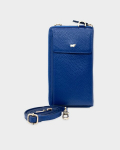 Lukuga raha- ja mobiiltelefonikott Braun Buffel, sinine