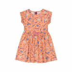 Kleit t&uuml;drukutele Bee Loop, oranž