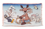 Pehme padi Nici, Winter Friends, 43 x 25 cm