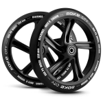 T&otilde;ukeratta rattad 200 mm mustad, 2 tk
