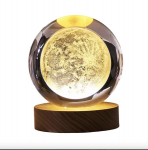 &Ouml;&ouml;lamp Deviss 3D Galaxy Crystal Ball