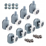 Du&scaron;ikabiini rullikud 24 mm 8 tk