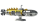 Metal Time - Metallistkonstruktorid Elusive Nautilus Submarine (mehaaniline), MT045