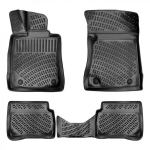 Auto kummimatid mustad 3D RIZLINE MB S W221 (2006-2013)