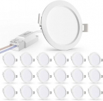 LED-allvalgustid &uuml;li&otilde;huke laevalgusti Addlon &Oslash;115mm 7W, 18tk