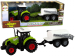Traktor haagisega Lean Toys