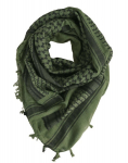 Sall Shemagh Keffiyeh Dominator Urban Combat 100x100, oliivi/must