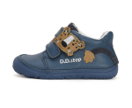 Nahast saapad poistele DDStep Barefoot.S073-41369, Bermuda Blue, 20