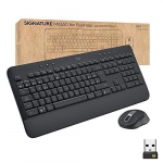 Klaviatuur ja hiir - LOGITECH - MK650 - Traadita - Bluetooth LE - Grafiit - Hispaania