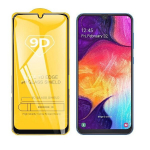 Karastatud klaas 9D Samsung Galaxy A15 mustale raamile