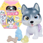 Smoby - Pamper Petz - Husky za usvajanje - 4 dodatka - Pokretan - Drvo i pi&scaron;a - Sertifikat o usvajanju - Od 3 godine