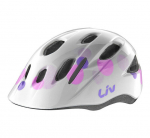 Laste kiiver Giant Musa Gloss Bubble White 50-55 cm, valge