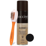 V&auml;rvitaastus sprei nubukile ja seemisnahale Coccine Nano Ravvivant, 250 ml (must) + Seemisnaha ja nubuki hari