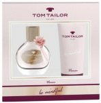Kosmeetikakomplekt Tom Tailor Be Mindful Woman EDT naistele: tualettvesi 30 ml + du&scaron;igeel 100 ml