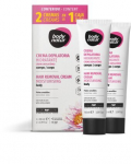 Depilatsioonikreem tundliku naha niisutamiseks Body Natur, 2 x 100 ml