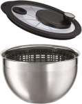 Salatikuivati R&ouml;sle Salad Spinner with Glass Lid