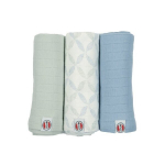 Lina Lodger Swadler Solid Matcha, Peppermint, 70x70 cm, 3 tk.