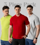 Pantoneclo meeste polo s&auml;rgid &ndash; 3 tk komplekt