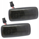 Komplekt 2x D&uuml;naamiline Led J&auml;rjestikune Signalisatsioon Must, Audi A4 B5 A3 8l A6 C5, ME Premium