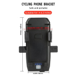 Veekindel jalgrattatuli telefonihoidja ja sarvega LIVMAN