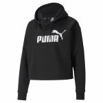 PUMA - Naiste kapuutsiga dressipluus, ESS CROPPED LOGO HOODIE