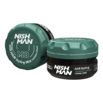 Matte kujundav vaha juustele Nishman M8 Hair Styling Matte Wax meestele, 100 ml, 100 ml