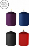 K&uuml;&uuml;nlad Shots Tease Candle Mix, 4 tk