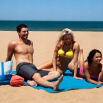 Rannamatt Baltify, 200x210 cm, sinine