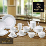 Wilmax kruus alustassiga, 90 ml, WILMAX Kavos puodelis ir lėk&scaron;tutė 90 ml
