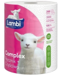 Lambi, Mitmek&uuml;lgne Paberirull, 1 tk, Lambi, Kompleksinis popierinis rank&scaron;luostis, 1 ritė.